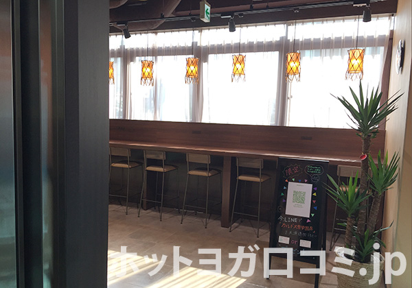 カルド大泉学園の店舗ロビー